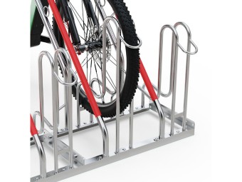 Support vélo compact R45S pour pneus larges – 2 à 6 places galvanisée