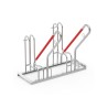 Support vélo R45W pour pneus larges – Espacé 500 mm, 2 à 6 places