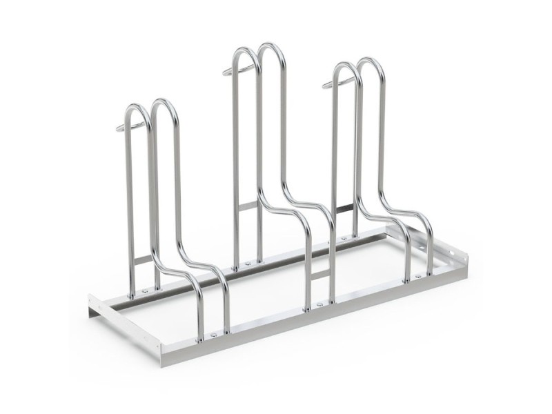 Support vélo R4W économique – 2 à 6 places, pneus larges 64 mm Support vélo R4W économique – 2 à 6 places, pneus larges 64 mm