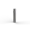 Borne anti-belier inox Toscane PMR Microbillé - Tête bombée