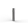 Borne anti-belier inox Andria PMR Microbillé - Tête plate