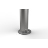 Borne anti-belier amovible inox Andria - Tête plate