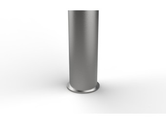 Borne amovible inox Toscane - Tête bombée