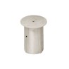 Borne anti-belier amovible inox Andria - Tête plate