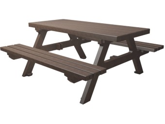 Table de pique-nique recyclé – Matériel professionnel | Equipexpert