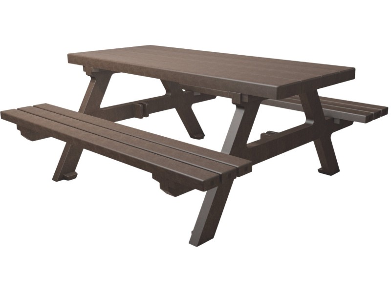 Table de pique-nique en plastique recyclé ISOLA Table de pique-nique en plastique recyclé ISOLA