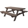 Table de pique-nique en plastique recyclé ISOLA