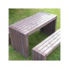 Table pique-nique d'extérieur en plastique recyclé CALERO