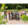 Bar d'extérieur en plastique recyclé CALERO