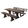Table + bancs de pique-nique en plastique recyclé TIVOLI