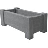 Jardinière rectangulaire en plastique recyclé MUSCARI