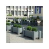 Jardinière rectangulaire en plastique recyclé MUSCARI