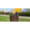 Poubelle en plastique recyclé YANEX