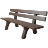 Banc extérieur en plastique recyclé PICCADILY