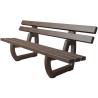 Banc de ville en plastique recyclé TIVOLI