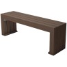 Banquette de ville en plastique recyclé CALERO