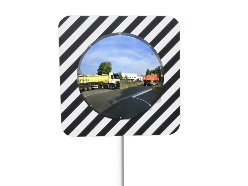 Miroir routier réglementaire économique - vision à 90° 2 directions