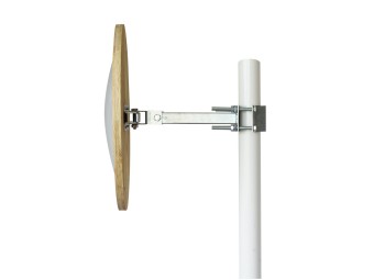 Miroir inox de sécurité multi-usages voie privée - vision 90°