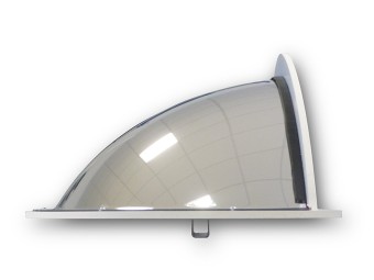Miroir panoramique 1/2 sphère multi-usages - vision 180° 3 directions