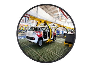 Miroir interieur multi-usage - vison 90° - fixation platine ou aimant