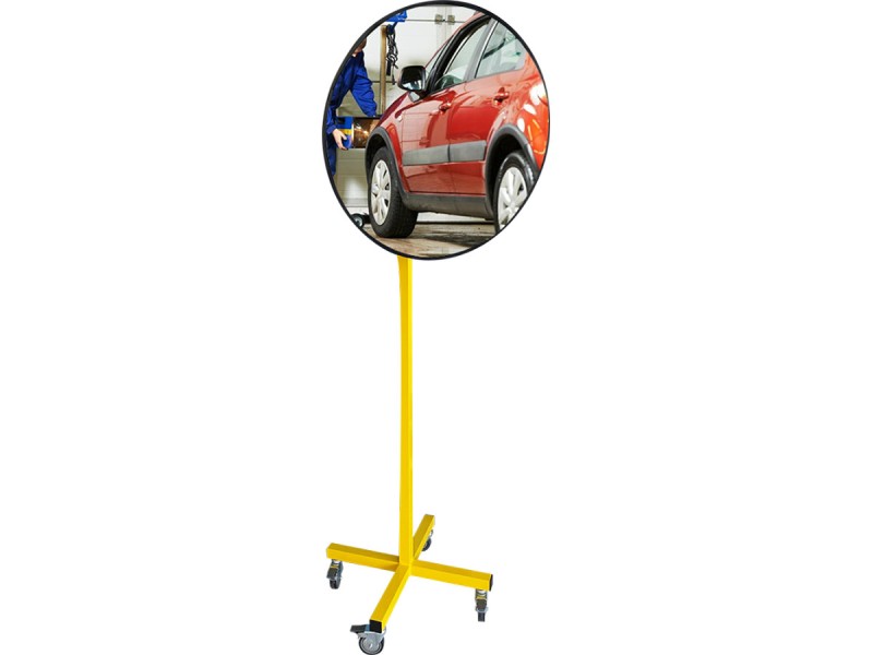 Pied mobile sur roulette pour miroir multi-usage interieur Pied mobile sur roulette pour miroir multi-usage interieur