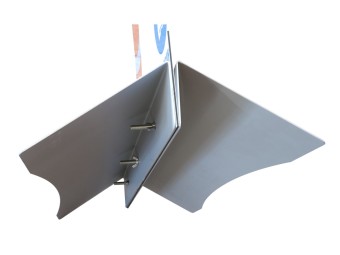 Embase en acier pied auto-portant - longueur 800 mm - Tatoomir