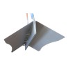 Embase en acier pied auto-portant - longueur 800 mm - Tatoomir