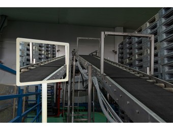 Miroir plat de contrôle industriel - rectangulaire