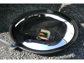 Miroir d'inspection sur et sous les vehicules - lutte anti-terroriste