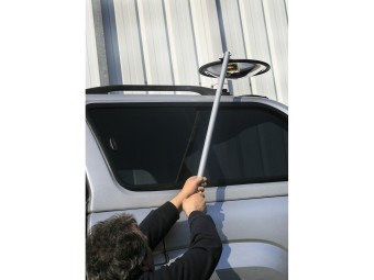 Miroir d'inspection sur et sous les vehicules - lutte anti-terroriste