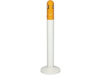 Cendrier tubulaire 3L sur pied