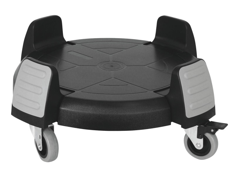 Socle à roulettes pour poubelle ronde 85L HACCP Socle à roulettes pour poubelle ronde 85L HACCP