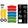 Stickers pour poubelle tri séléctif à 3 compartiments