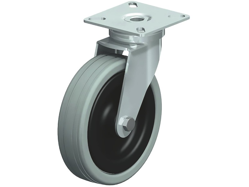 Roues pour station de tri en briques alimentaires recyclées