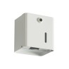 Distributeur papier toilette mixte rouleau ou feuille