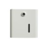 Distributeur papier toilette mixte rouleau ou feuille