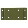 Plaque de fixation murale Ecollecto, Collecmur, Collectrap, Tubo
