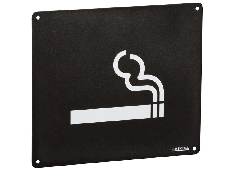 Plaque signalétique pour cendrier Arkéa