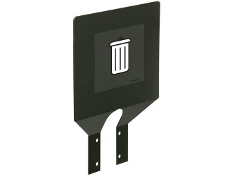 Plaque signalétique de tri sélectif universel