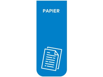 Stickers de tri sélectif format languette