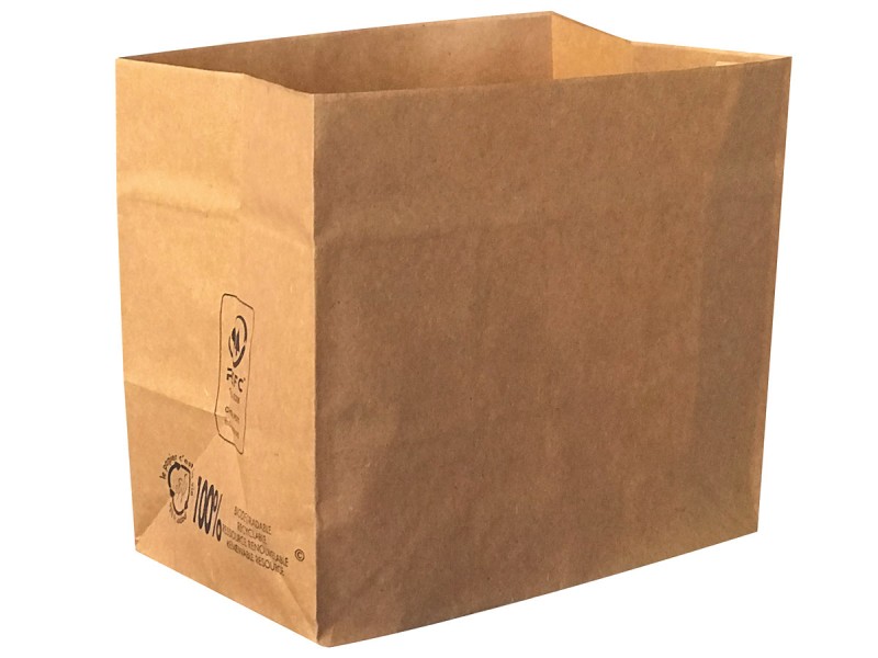 Lot de 50 sacs papier pour poubelle Cuba 1L