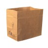 Lot de 50 sacs papier pour poubelle Cuba 1L