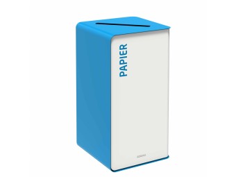 Borne de tri sélectif intérieur Cubatri avec support de sac 75l à 95 
