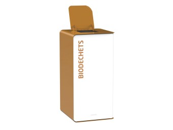 Borne de tri sélectif intérieur Cubatri biodéchets