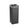 Seau en métal 40L pour borne de tri Cubatri