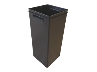 Seau en métal 40L pour borne de tri Cubatri