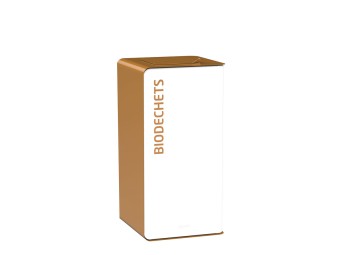 Borne de tri sélectif intérieur Cubatri biodéchets