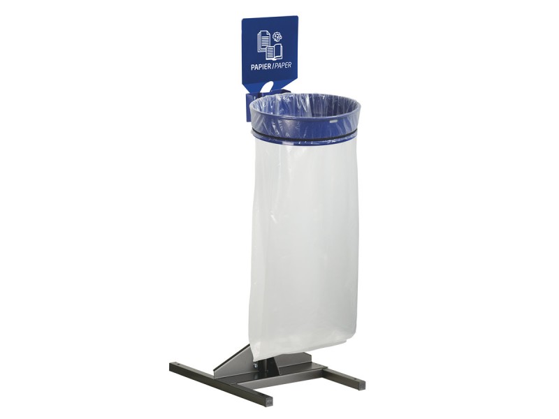 Kit support de sac extérieur 1 à 4 flux sans couvercle Ecollecto