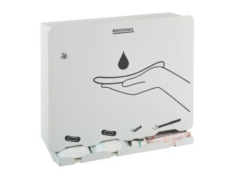 Distributeur de serviettes hygiéniques &amp; tampons - GaÏa