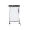 Support sac poubelle à pince en inox 110L ou 50L - Hermix
